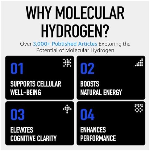 DrinkHRW REJUVENATION Molecular Hydrogen Water Tablets Unflavored, 30 Count