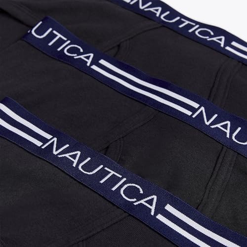 Nautica Men's Classic Cotton 3-pack Fly Front Briefs