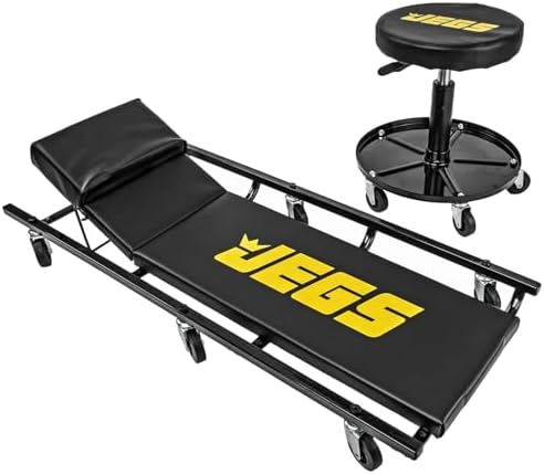 JEGS Creeper and Air Seat Set | Creeper and Air Seat Set for supporting the driver or passenger in the vehicle