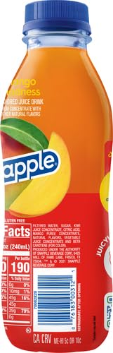 Snapple, Mango, , 16 Fl Oz