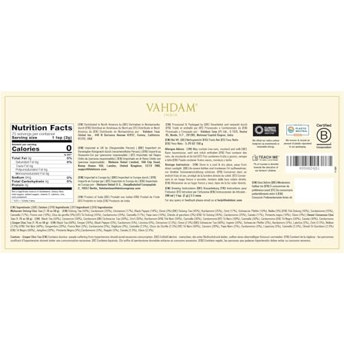 VAHDAM Assorted Green Tea Loose Leaf Tea Gift Set (10 Flavors) | Loose Leaf Green Tea Collection | Includes Himalayan Green Tea Varieties | Packed in Resealable Ziplock Pouches