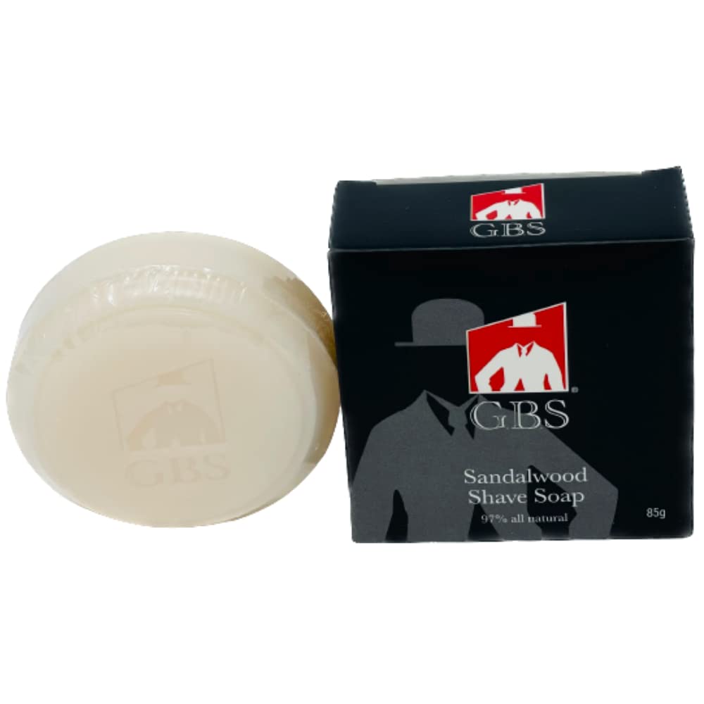 GENTS Men’s Shave Soap, 97% Natural Cedar Pine Scent, Rich Lather Wet Shaving, Traditional Shaving Soap for Men, 3oz Puck