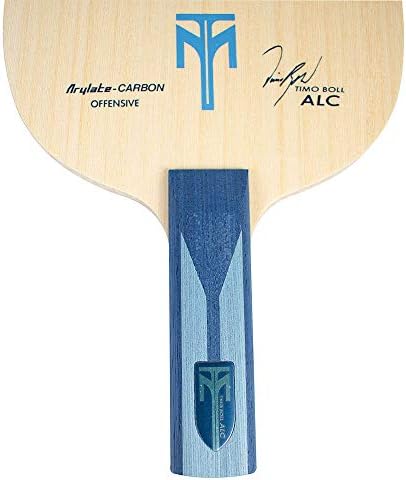 Butterfly Timo Boll ALC Table Tennis Blade - Arylate-Carbon Fiber Blade - Professional Butterfly Table Tennis Blade - Available in AN, FL, and ST handle styles - Made in Japan
