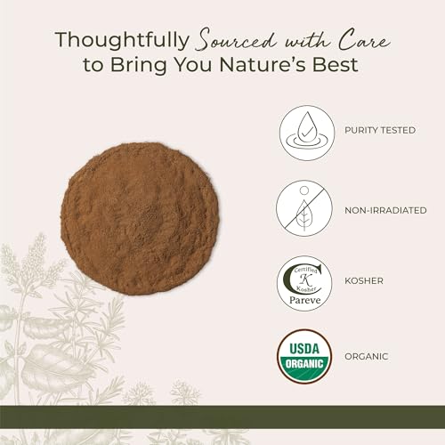 Starwest Botanicals Organic Ceylon Cinnamon Powder - Spice for Tea, Cooking, & Baking, Sweet & Mellow Flavor, Certified Kosher