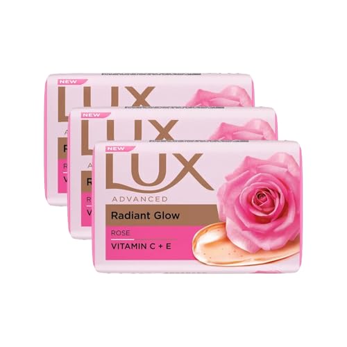 LUX Flaw-less Glow Jasmine Soap Bar, 3x150g
