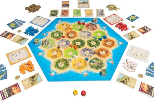 CATAN Traders & Barbarians Board Game Expansion - Customize Your Asmodee CATAN Experience, Strategy Game, Family Game for Kids and Adults, Ages 12+, 3-4 Players, 90 Minute Playtime | Customize Your Asmodee CATAN Experience, Strategy Game, Family Game for…