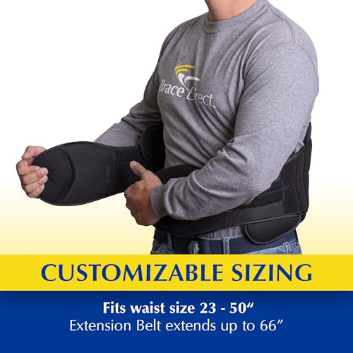 VertebrAlign LSO Back Brace for Sciatica & Herniated Disc L0650 | Back lumbar support brace that eases lower back pain, fracture support, SI joint & bulging disc. Men & women. L0631, L0648