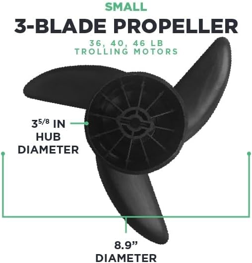 Newport Newport Replacement Trolling Motor Prop for 40lb, 46lb Motors