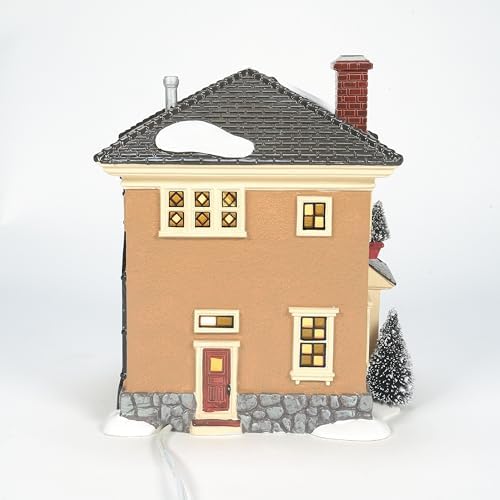 Department 56 Porcelain Snow Village Christmas at Grandma's Lit House