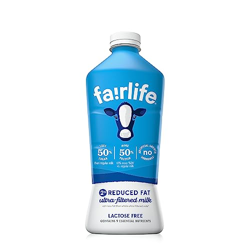 fairlife 2% Reduced Fat Ultra-Filtered Milk, Lactose Free, 52 fl oz