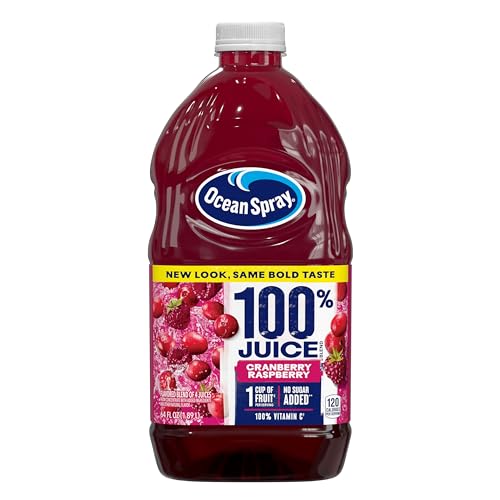 Ocean Spray 100% Juice, Ruby Red Grapefruit, 60 Ounce Bottle (Packaging May Vary)