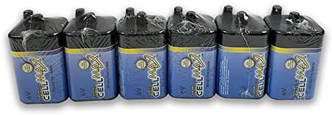 6-Volt Super Heavy Duty, Lantern Battery - 6 Pack