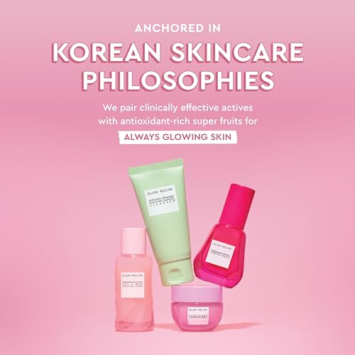 Glow Recipe Papaya Enzyme Cleansing Balm, Korean Double Cleanse First Cleanser, Makeup Remover + Cleansing Oil Balm, Gentle Exfoliating Face Cleanser