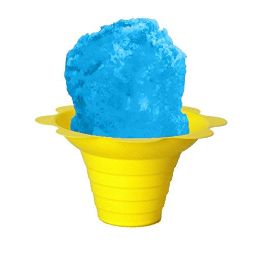 Hypothermias Shaved Ice and Snow Cone Syrup Unsweetened Flavor Concentrate - 4 Fl. Oz - Makes 1 Gallon of Syrup - Blue Raspberry - Must Add Filtered