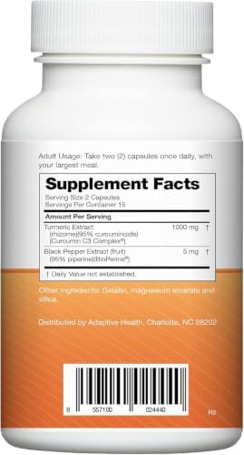 Instaflex Super Turmeric Joint Support, 1000mg Turmeric, BioPerine - 30ct | Enhanced Absorbtion, Joint Supplements