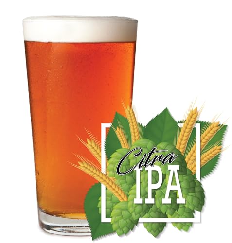 CITRA IPA Home Brew Beer Recipe Ingredient Kit - 5 Gallon Beer Making Kit - Make Beer at Home Great DIY Gift