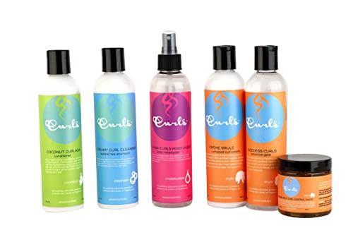 Curls Classic Collection Lavish Moisturizer - Refresh, Rehydrate, and Reactivate Dry Hair - Wavy and Curly Hair - 8 Fl Oz