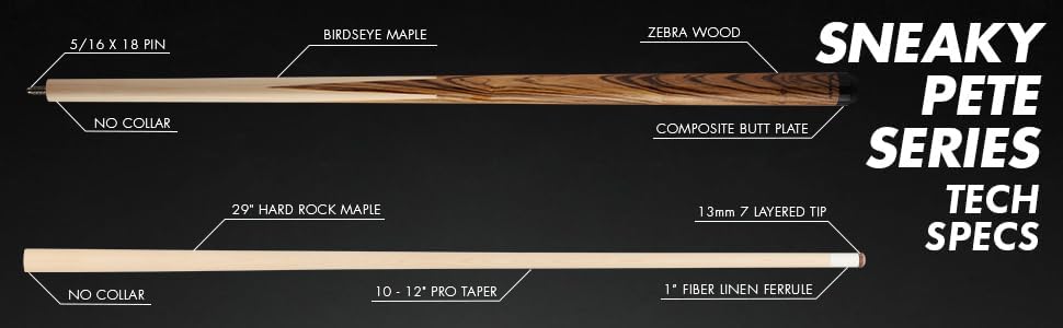 Action ACTSP39 Sneaky Pete Pool Cue