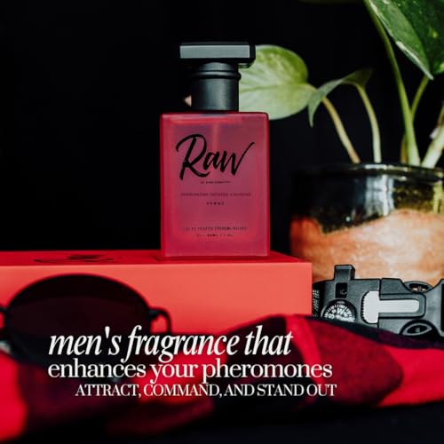 RawChemistry Raw Pheromone Infused Men’s Cologne, 1 oz Spray – Long-Lasting