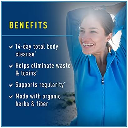 Renew Life Adult Cleanse - Total Body Cleanse for Men & Women - 2-Part, 14-Day Program - Dairy & Soy Free - 140 Vegetarian Capsules | 2-Part