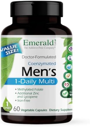 EMERALD LABS Men's 1-Daily Multi, 60 Capsules