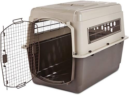 Petmate Ultra Vari Dog Kennel for Medium to Large Dogs (Durable, Heavy Duty Dog Travel Crate, Made with Recycled Materials, 40 in. Long) 70 to 90 lbs