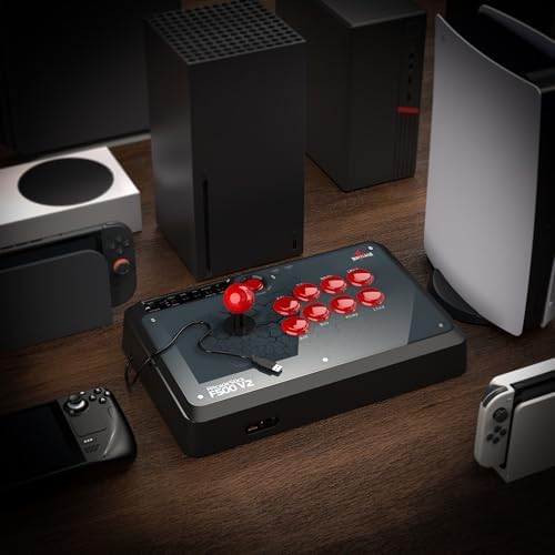 MAYFLASH Universal Arcade Fighting Stick F500 for Switch/Switch 2, Xbox Series X/S, Xbox One, Xbox 360, PS4, PS3, Windows, macOS, Android