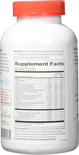Smarty Pants Kids Complete Multi-Vitamin, 180 Gummies (1)