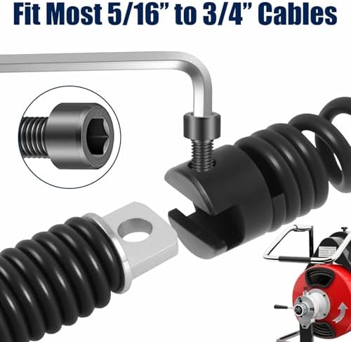 Drain Snake Drill Attachment