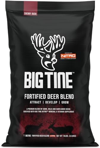 Big Tine Fortified Deer Blend, Cherry Rush, 10 Lb