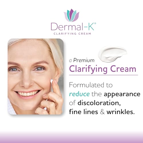 Dermal-K Vitamin K Cream 4 OZ | Hydrating Cream with Antioxidants & Botanicals |Reduce the Appearance of Discoloration