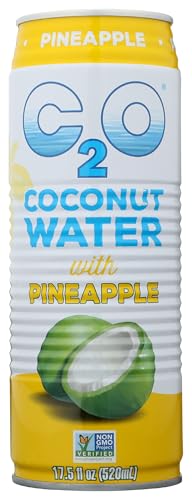C2O Pure Coconut Water with Pulp, 17.5 Fluid Ounce