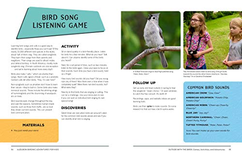 Birding Adventures for Kids: Activities and Ideas for Watching, Feeding, and Housing Our Feathered Friends