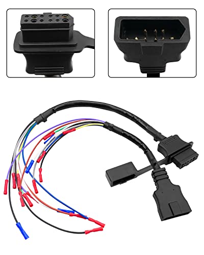 9 Pin Repair Harness Kit Fit for Western Fisher 49317 22335K 49308 22336K | Truck and Snow Plow Side