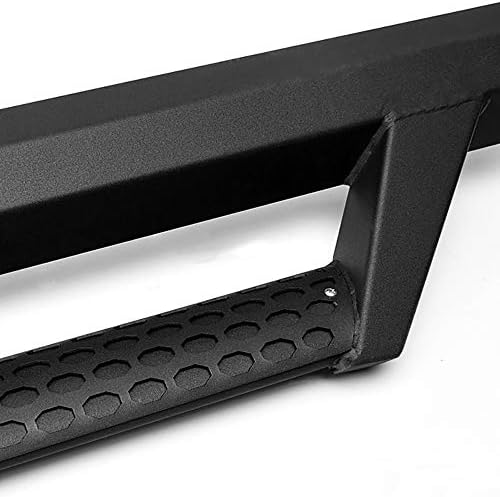 Hoop Drop Step Side Nerf Bars Boards Matte Black 2009-2019 For Ram Crew Cab