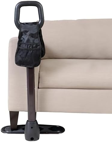 Stander CouchCane, Standing Assistance Aid for Adults, Seniors, and Elderly, Chair Lift Assist, Standup Support, Adjustable Mobility Couch Rails
