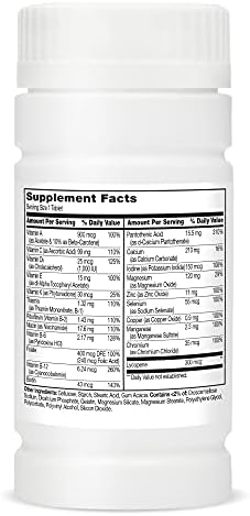 21st Century One Daily Men's Health Multivitamin Tablets, 100 Count | Complete Daily Multivitamin & Multimineral, Compare VS. One A Day® Men's, Men with Lycopene, Zinc & Lutein for Heart