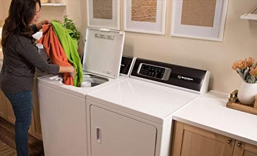 Speed Queen DR7000WE 27 Inch Electric Dryer with 7 cu. ft. Capacity, Extreme Tested Electronic Controls in White (Electric)