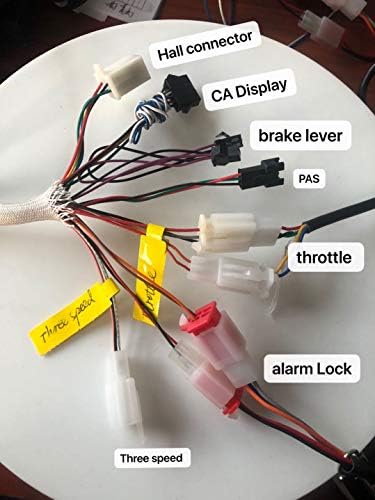 NB POWER Programmable, QS 3000W Electric Bike Conversion Kit, 72V 80A Savoton Sine Wave Programmable Controller, Brushless gearless Motor