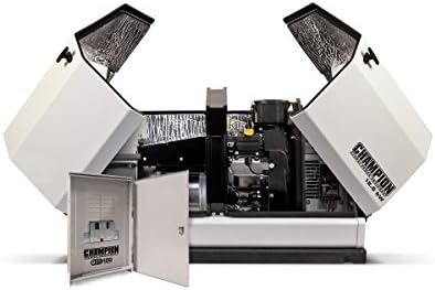 Champion Power Equipment 100177 8.5-kW Home Standby Generator with 50-Amp Outdoor-Rated Automatic Transfer Switch