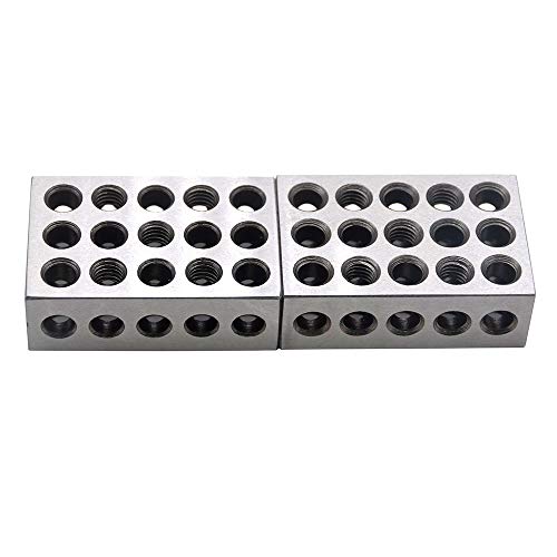 Oudtinx 1-2-3 Blocks Matched Pair Hardened Steel 23 Holes