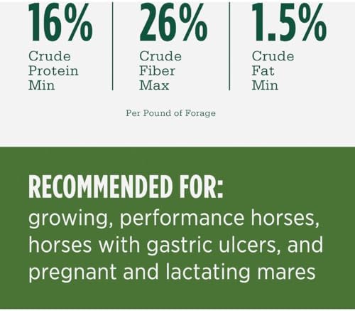 Standlee Alfalfa Cubes for Horses, 40 lbs