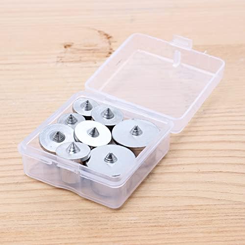 Dowel Center Set 8PC Woodworking Tenon Transfer Plugs 1/4-1/2" | Metal Dowel Centering Pins for Accurate Hole Alignment and Joinery Marker Dowel