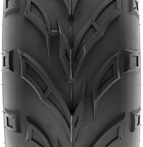 SunF A004 ATV UTV Off-Road Tire 22x10-10, 6 PR, Track & Trail, Tubeless