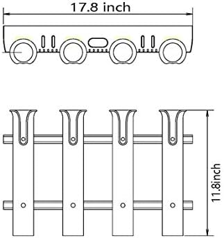 Brocraft Tackle Rack Fishing Rod Holder/Fishing Rod Rack