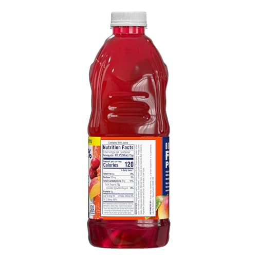 Ocean Spray 100% Juice, Ruby Red Grapefruit, 60 Ounce Bottle (Packaging May Vary)