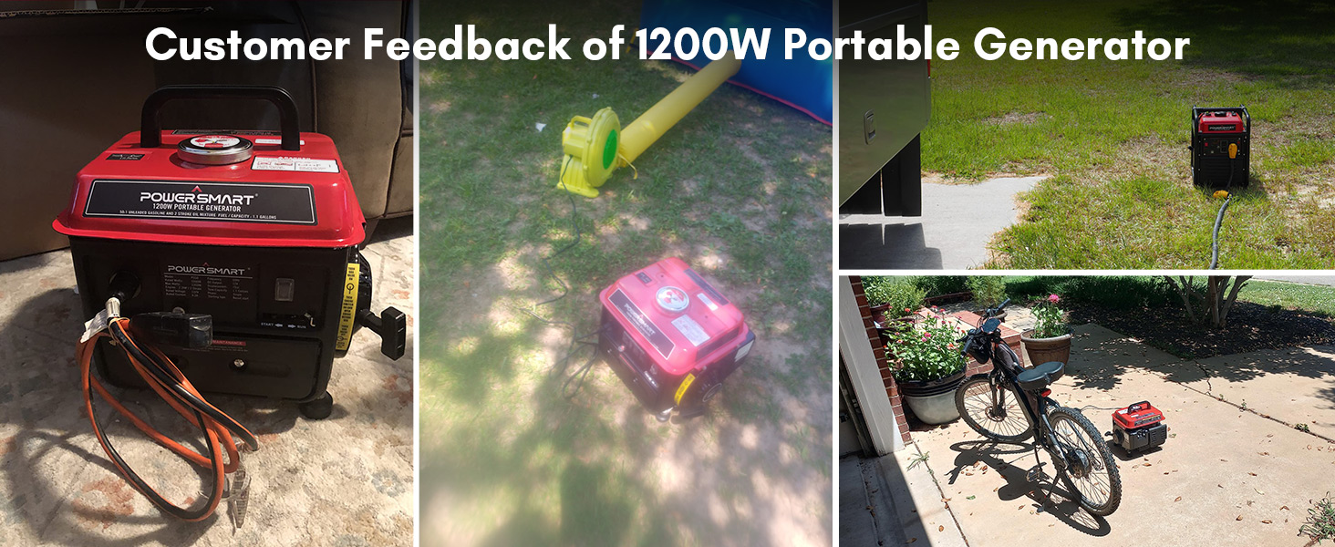 gas powered portable generator