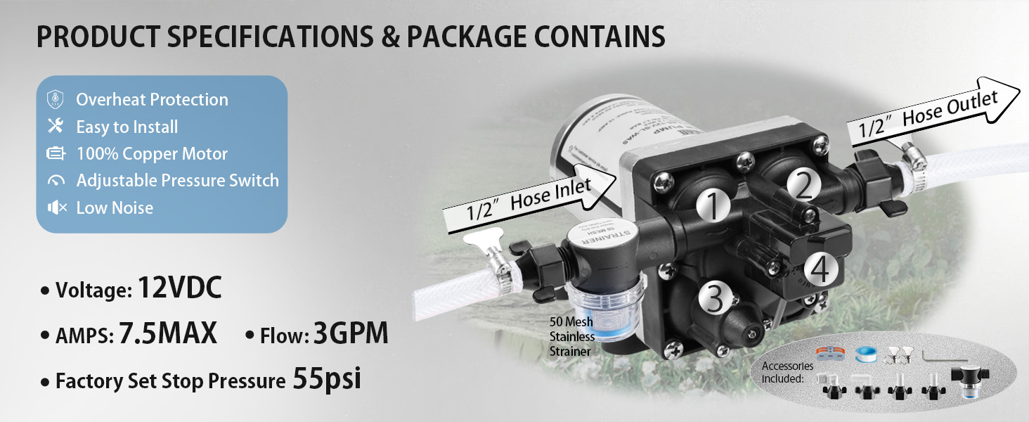 rv water pump