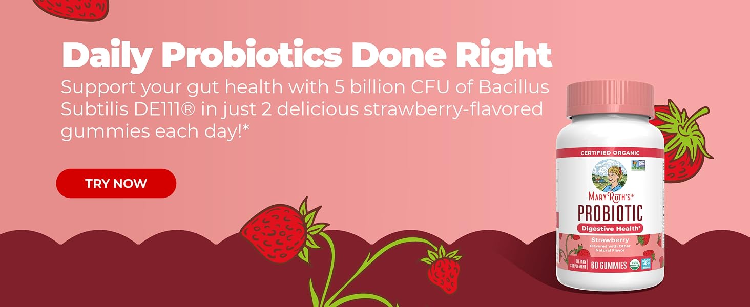 Pair it with MaryRuth&amp;#39;s Probiotic Gummies