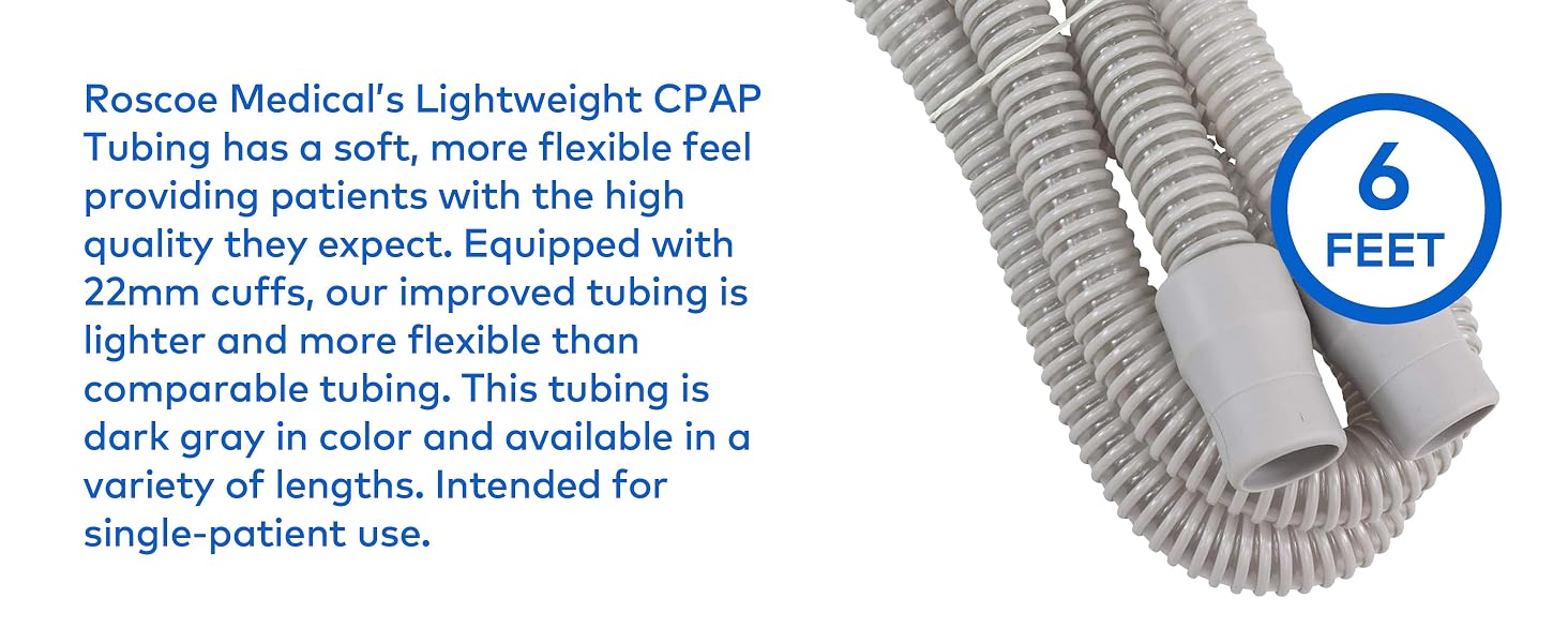 Lightweight CPAP Hose 6 Feet